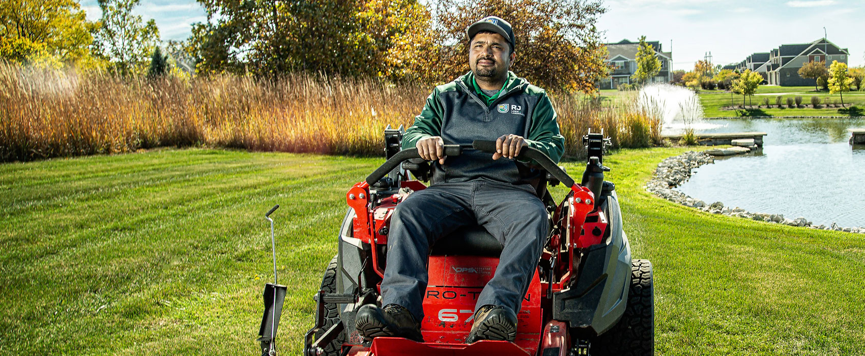 RJ Lawn & Landscape menu